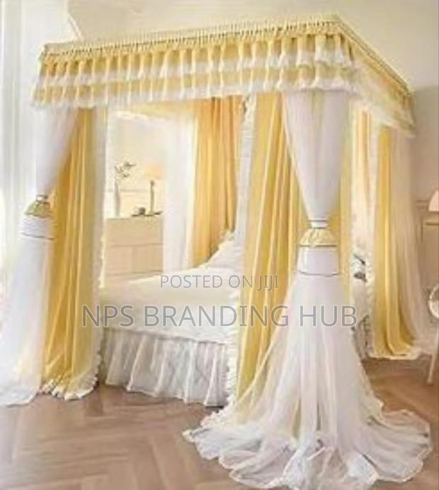 Canopy 4 Stand Mosquito Nets Size: 5*6 6*6
 
 Sk - thumbnail 7