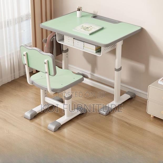 Home Desks; Composite Adjustable Kids Desk Chair Sets