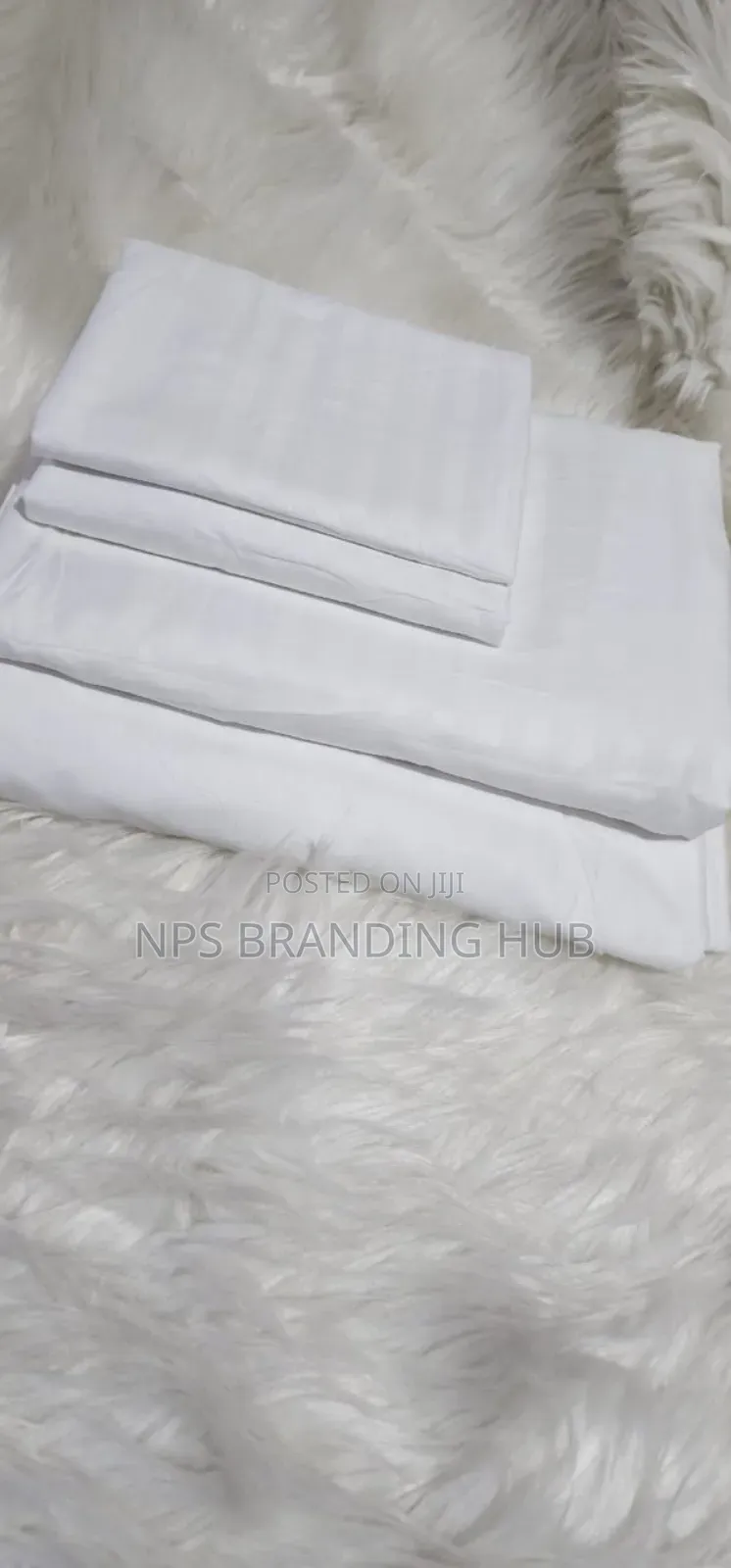 Striped Cotton Bedsheets Set Fit Sizes: 4*6/5*6/6*6 Sk