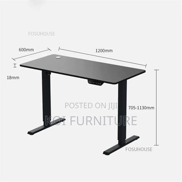 Office Desk; Flexible Ergonomic Height Adjustable Home Office Desk - thumbnail 2