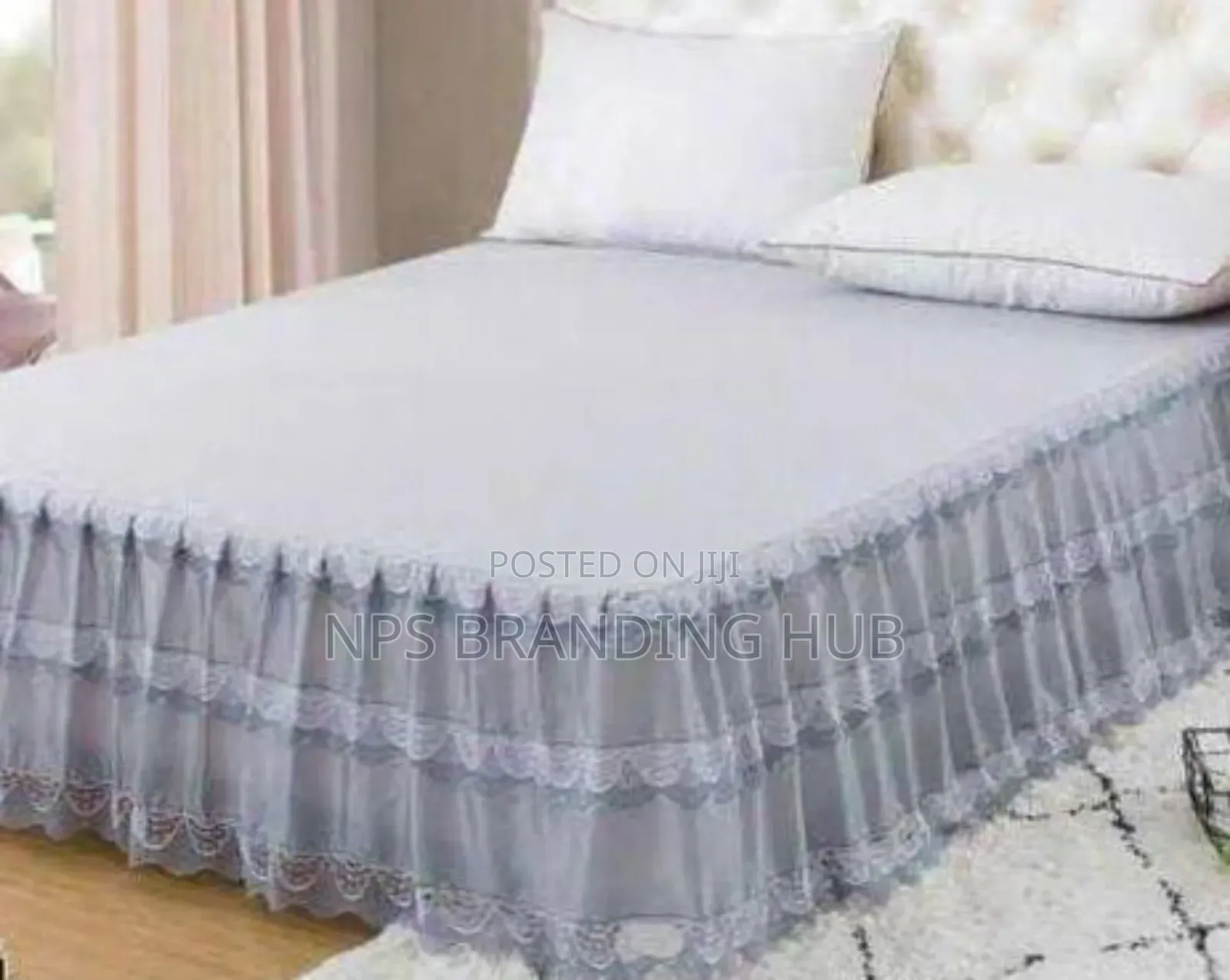 3pc Cotton Bedskirts Sk