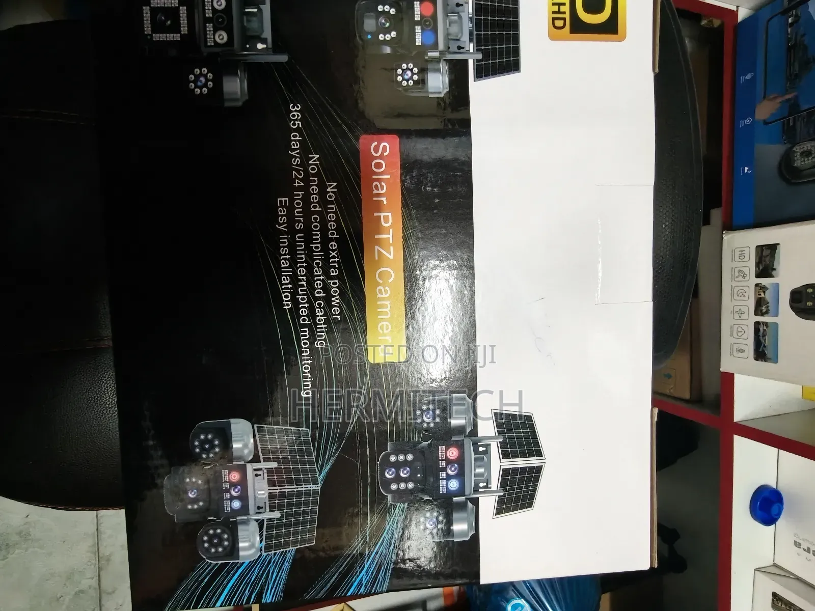Solar Camera 4g Outdoor Reliable in All Weather Conditions 3lens