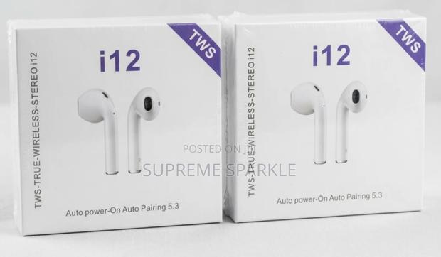 Tws I12 Wireless Bluetooth Earbuds. Ear Pods