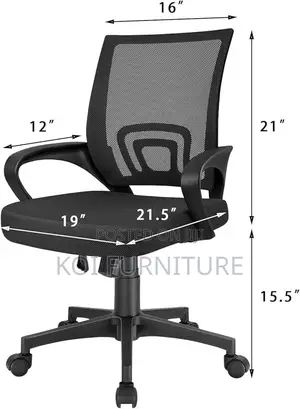 Office Chairs; Multi Functions Mid Back Office Mesh Seat
