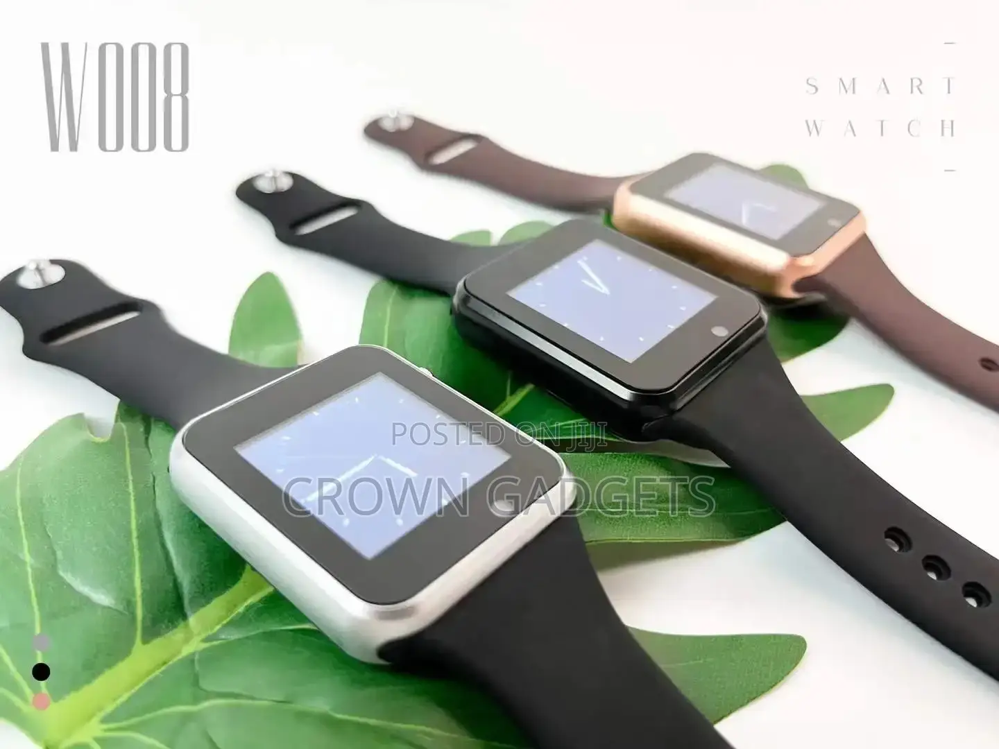 W008 Touchscreen Smartwatch Android Ios Compatible