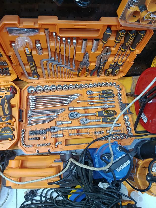 Ingco Hand Toolset/142pcs Combination Tool Set