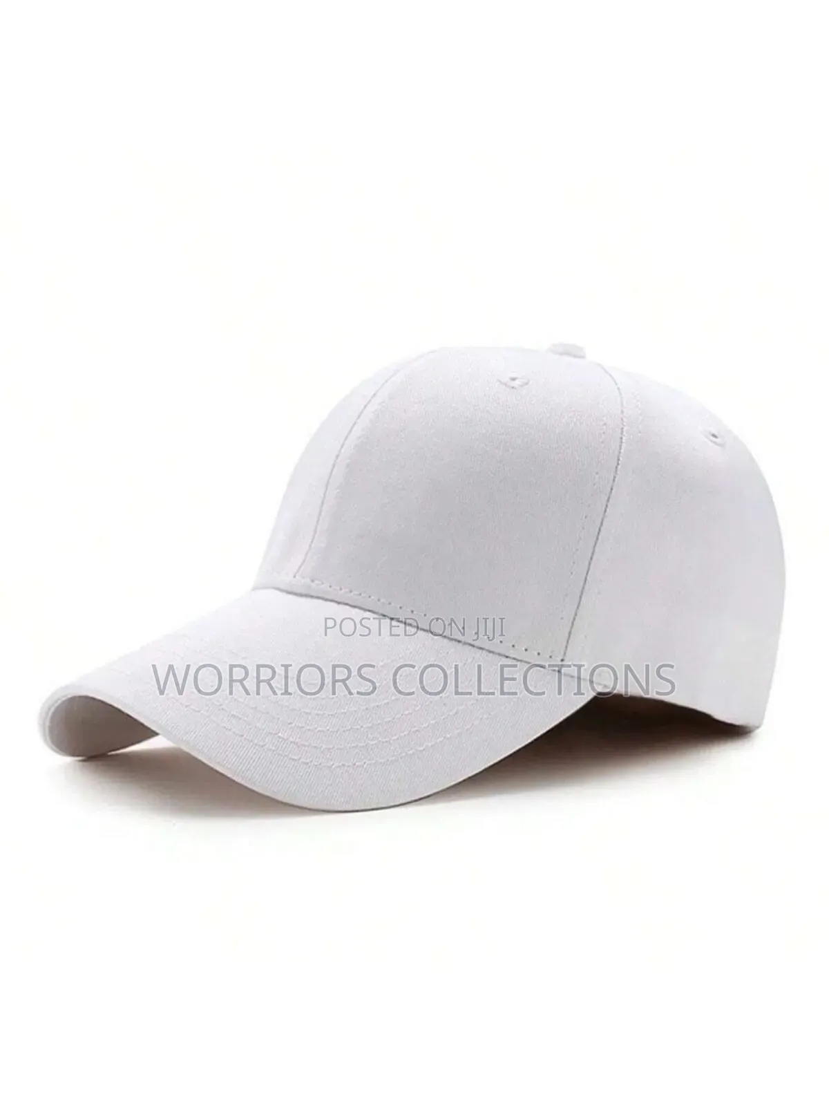 Plain White Quality Caps