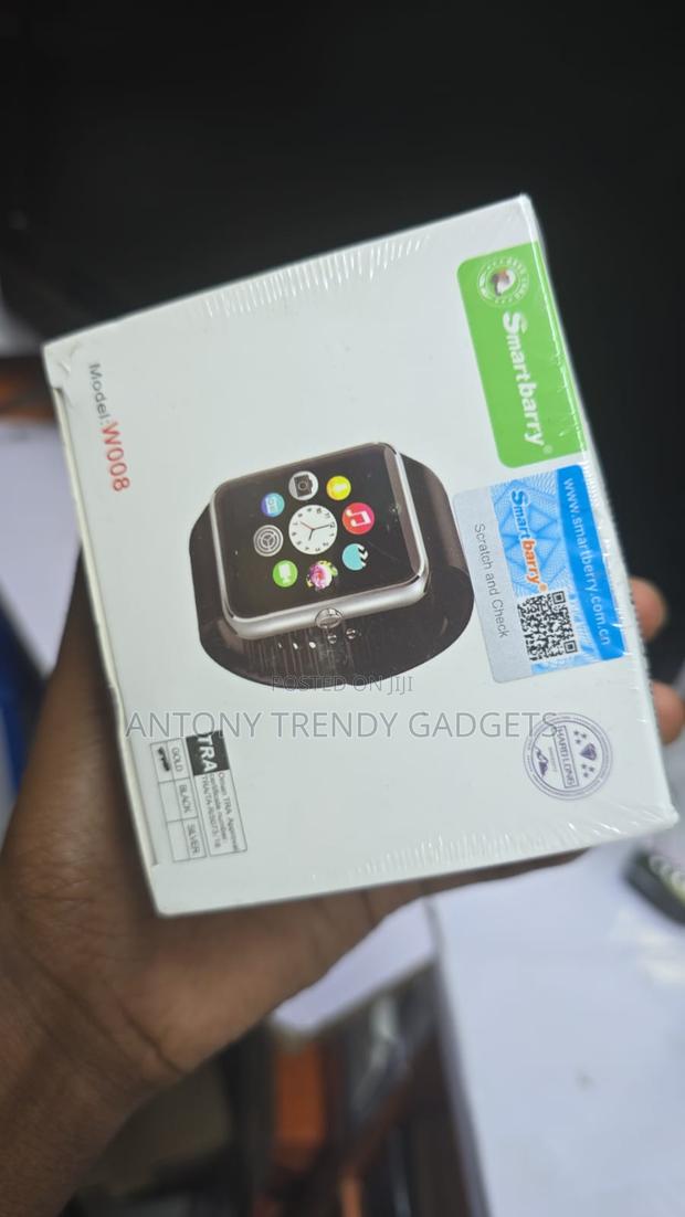 W008 Smartwatch Bluetooth Compatible With Android Ios - thumbnail 2