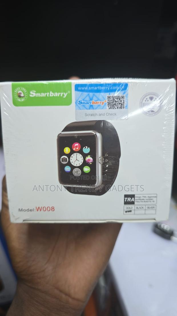 W008 Smartwatch Bluetooth Compatible With Android Ios - thumbnail 3