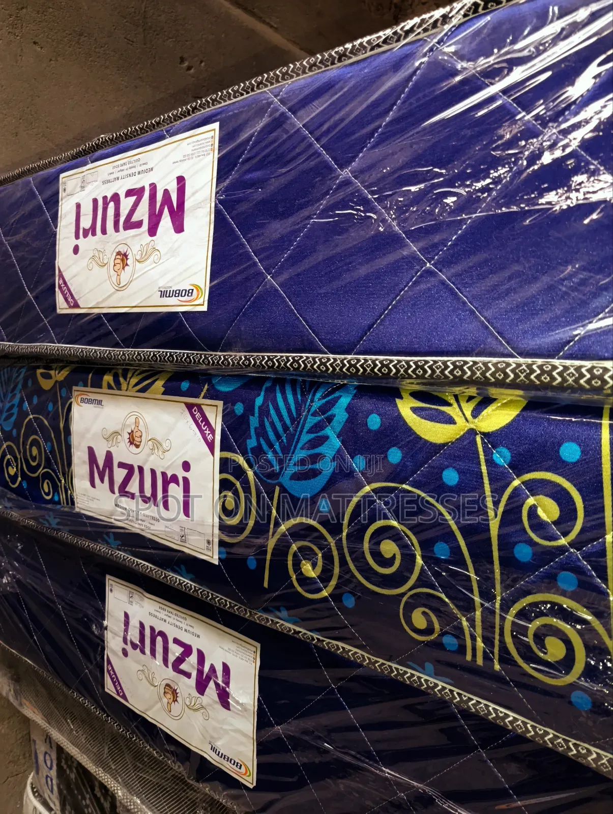 Swift Delivery! 5x6x10 Bobmil Quilted Mattresses + Free Home Delivery!