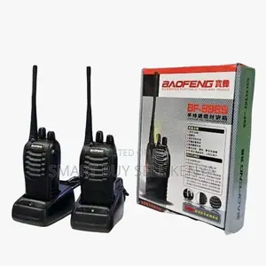 Compact Lightweight Baofeng Bf-888s Walkie Talkie Radio Calls 2 Pieces