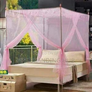 4stand/Straight Mosquito Nets Sizes 4*6,5*6 and 6*6 Sk