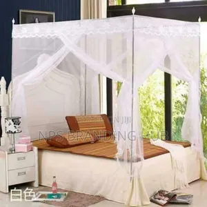 4stand/Straight Mosquito Nets Sizes 4*6,5*6 and 6*6 Sk