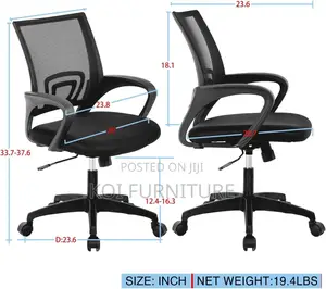 Office Chair; Ergonomic Design Clerical Office Mesh Seat