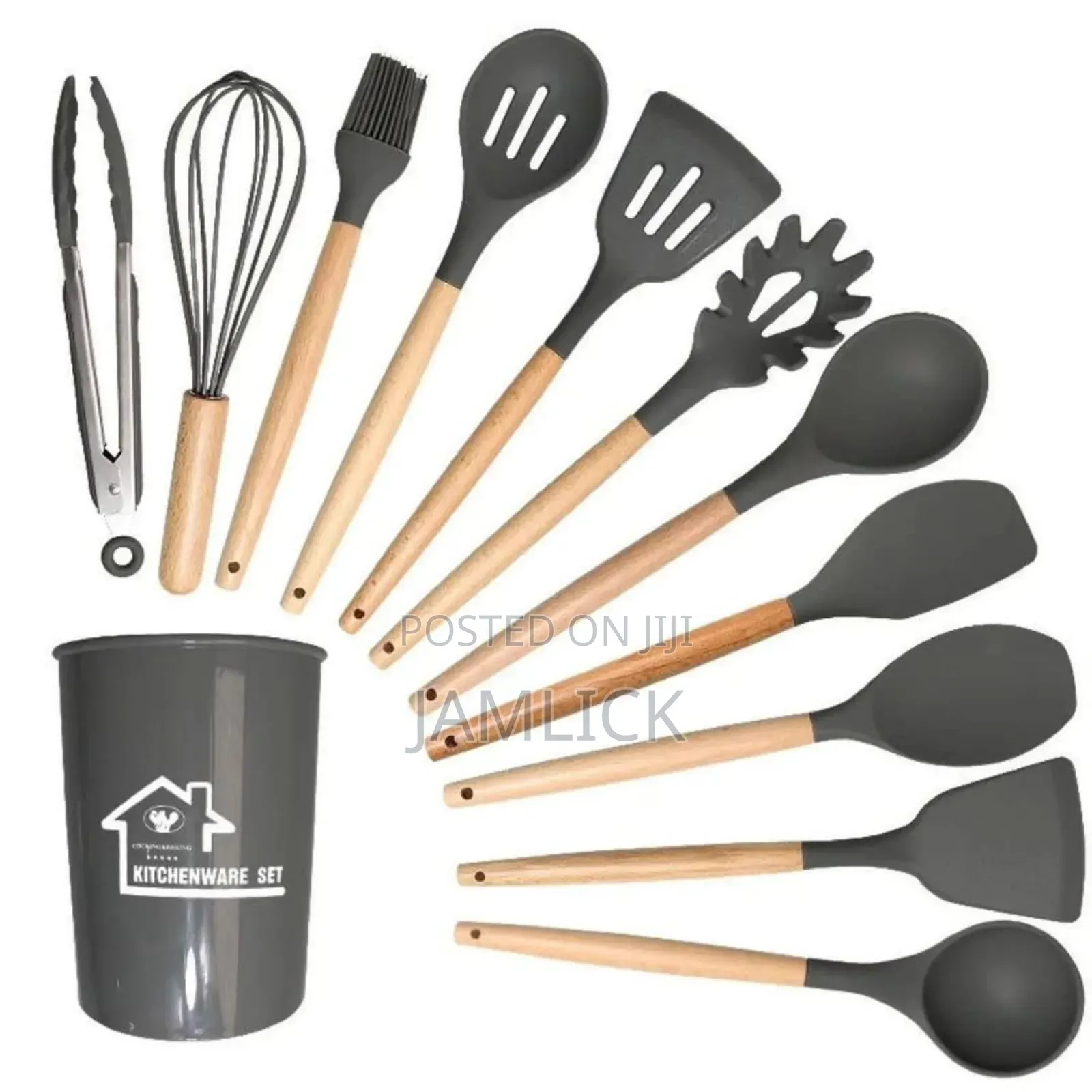 12pcs Silicone Serving Spoons - Pt