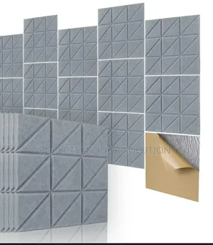 Self Adhesive Polyester Fiber Acoustic Wall Panels