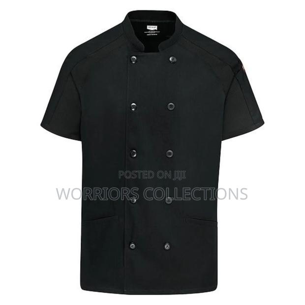 Quality Black Chef Coats Available - main view