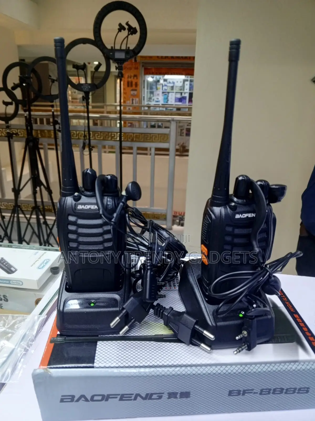 Baofeng Bf-888s Pair Two-Way Radios 5-6km Long Range