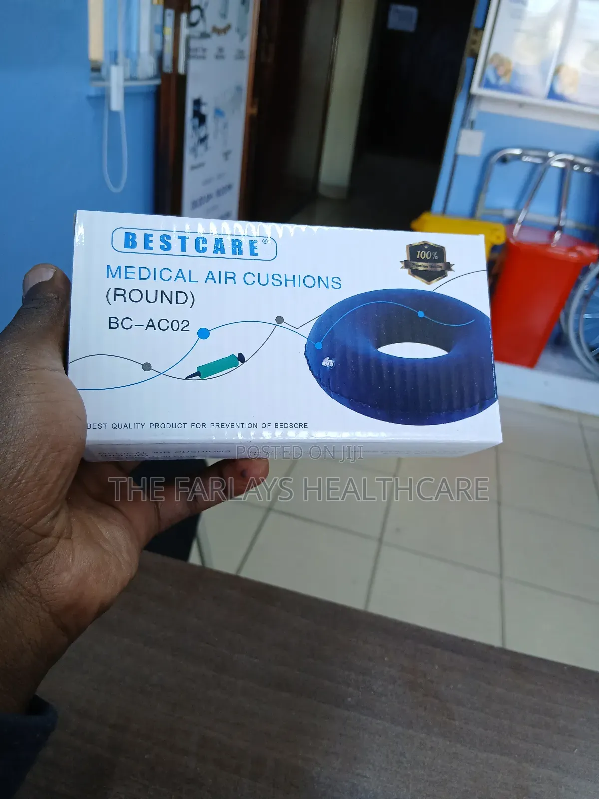Inflatable Air Ring Cushion.