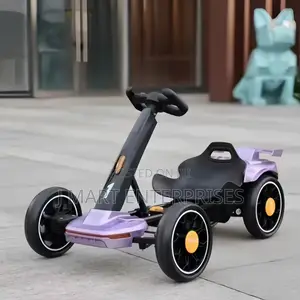 F1 Foldable Electric Kids Go Kart, Ride on Toys With Adjustable Seat