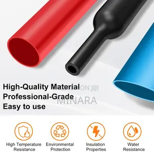 580 Pcs, Heat Shrink Tubing for Electrical Insulation, Auto Repairs