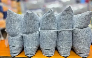 Fiber Throw Pillows Set of 5pcs Sk