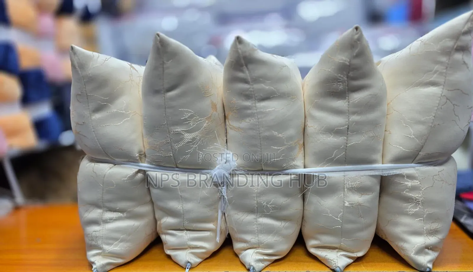 Fiber Throw Pillows Set of 5pcs Sk