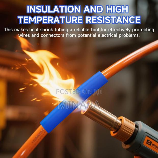 328 Pcs, Heat Shrink Tubing for Electrical Insulation, Auto Repairs - thumbnail 3