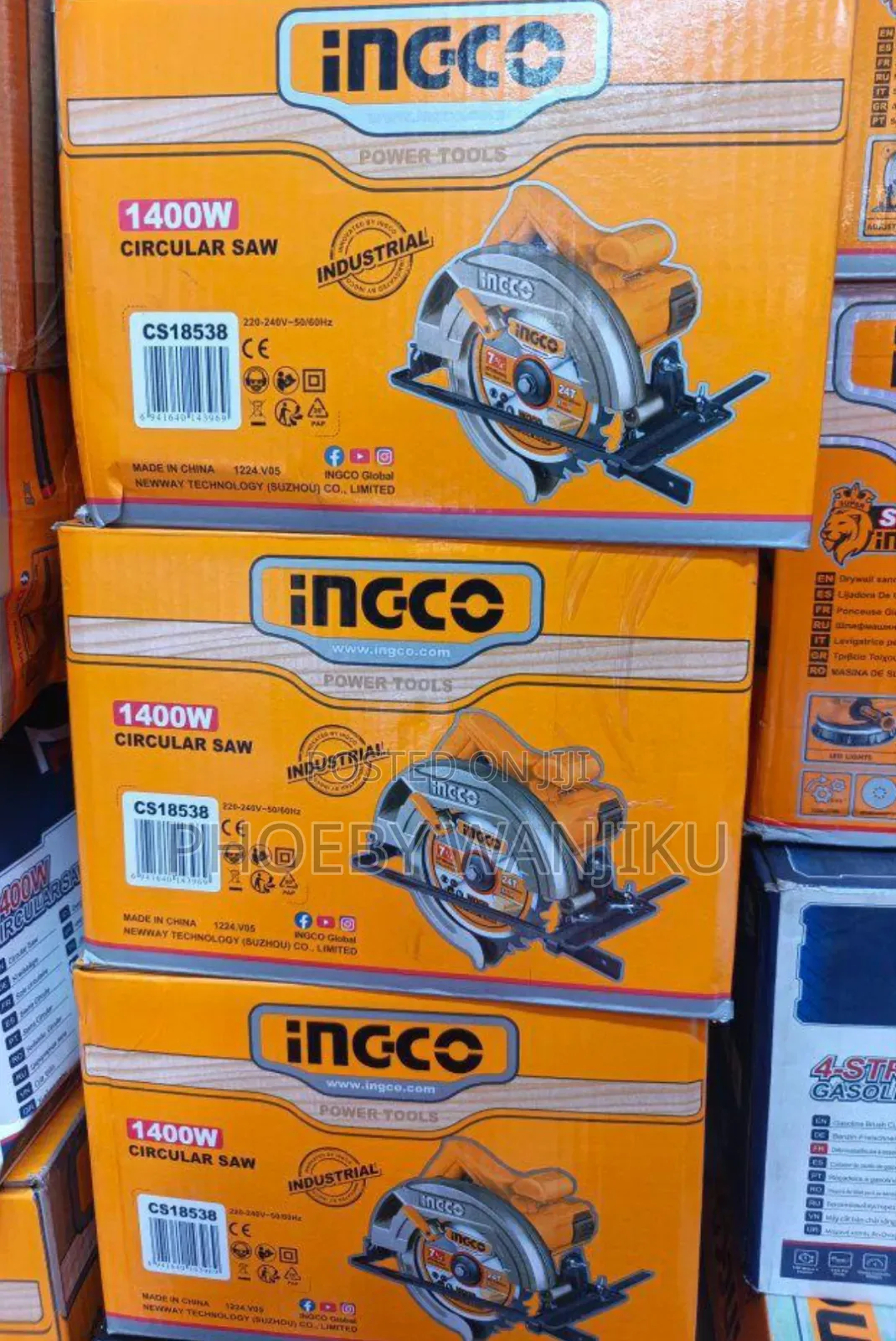 1400watts Ingco Circular Saw 7"/185mm Ingco Circular Saw