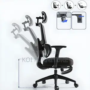 Office Chair; High Back Sturd Executive Orthopedic Office Seat