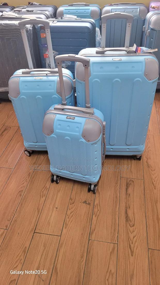 Jazz Power 3-in-1 Luxurious Fiber Suitcase Set