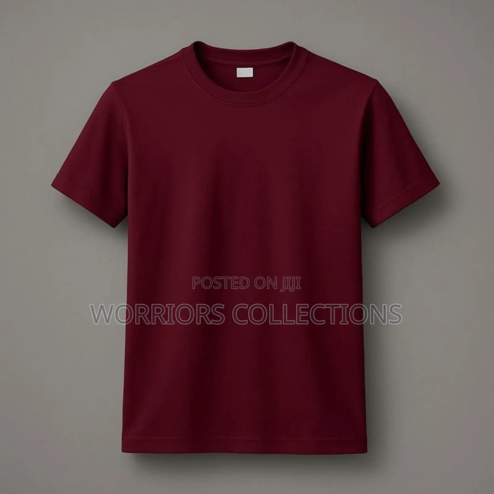 Burgundy Roundkneck T-Shirts Available