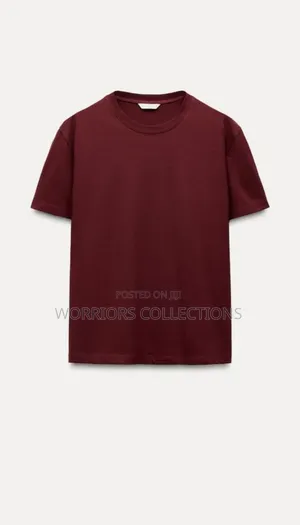 Burgundy Roundkneck T-Shirts Available