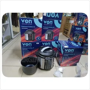 Von 6 Litres Electric Pressure Cooker Vscp60mmx*