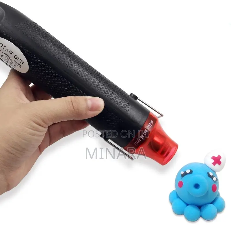 Hand Held Hot Air Gun, 300w Portable Heat Gun For Shrink Wrapping, Etc