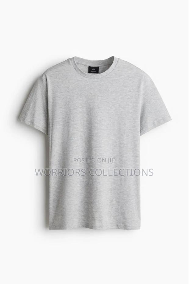 Quality Grey Roundkneck T-Shirts Available - thumbnail 2