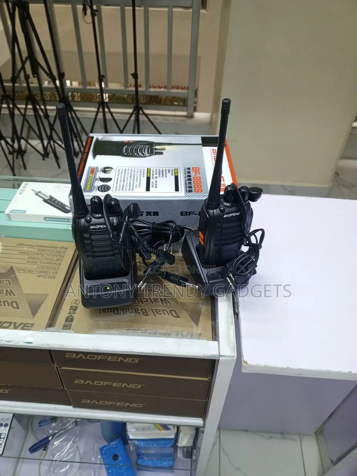 Baofeng Bf-888s Portable Two-Way Radios, Walkie Talkies