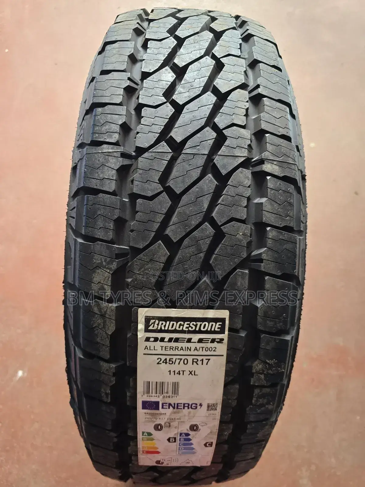245 /70 R17 Bridgestone Tyres (All Terrein).