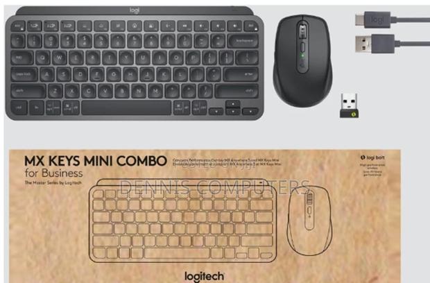 Logitech Mx Keys Mini Combo For Business Black