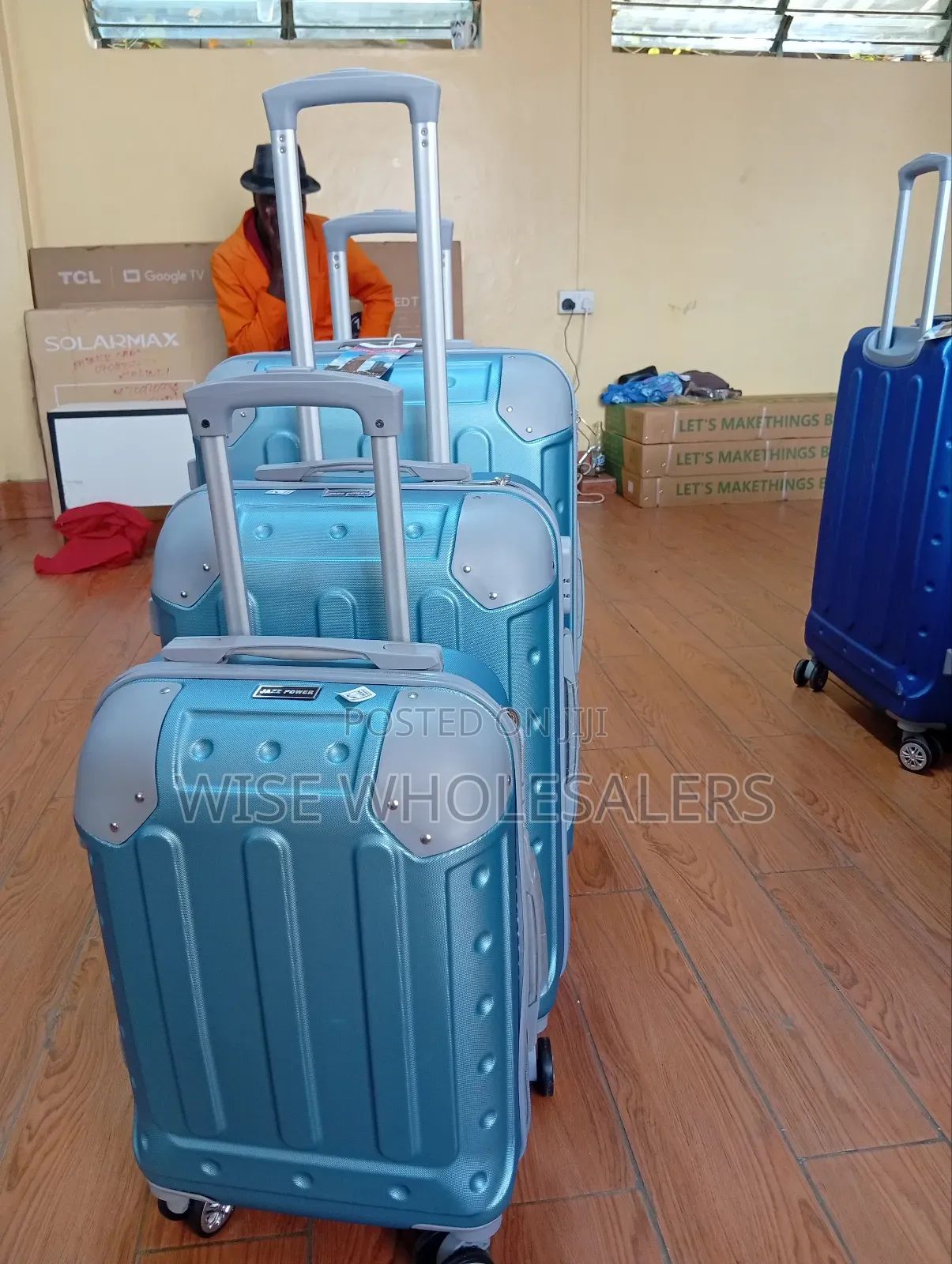 Unbreakable 3in1 Fiber Suitcase