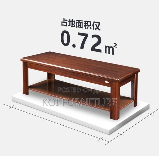 Coffee Table; Blend Style Mahogany Coffee Table - thumbnail 2