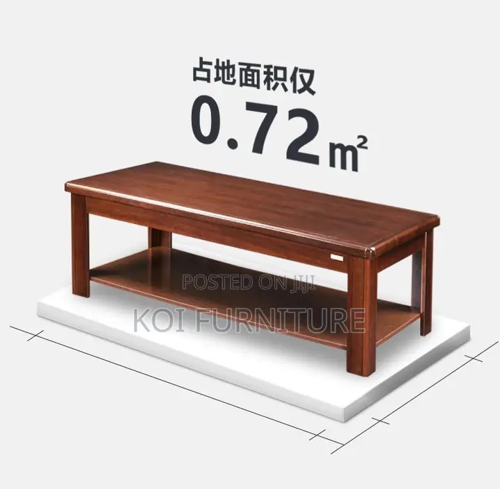 Coffee Table; Blend Style Mahogany Coffee Table