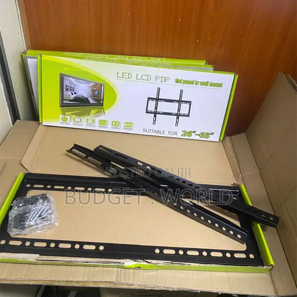 26–65 Inch Fixed Tv Wall Mount Bracket – Strong Space Saving