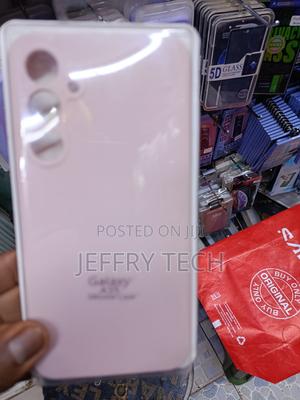 Xinye Liquid Silicone Samsung A35 Case With Cloth Lining-Rose Pink - thumbnail 2