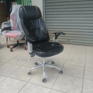 Executive Black Leather Chair Available