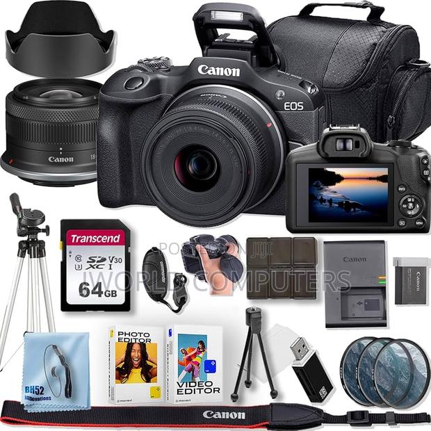 Canon Eos R100 Rf-S 18-45mm (Single) Kit Lens - thumbnail 2