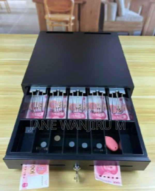 New 4 Slot Cash Drawer New Wit 8 Coin Slot