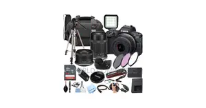 Canon Eos R100 Rf-S 18-45mm + 55-210mm (Dual) Kit