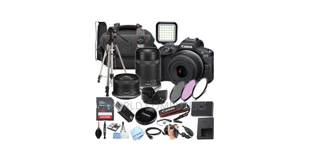 Canon Eos R100 Rf-S 18-45mm + 55-210mm (Dual) Kit
