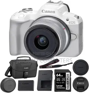 Canon Eos R50 Rf-S 18-45mm (Single) Kit Lens